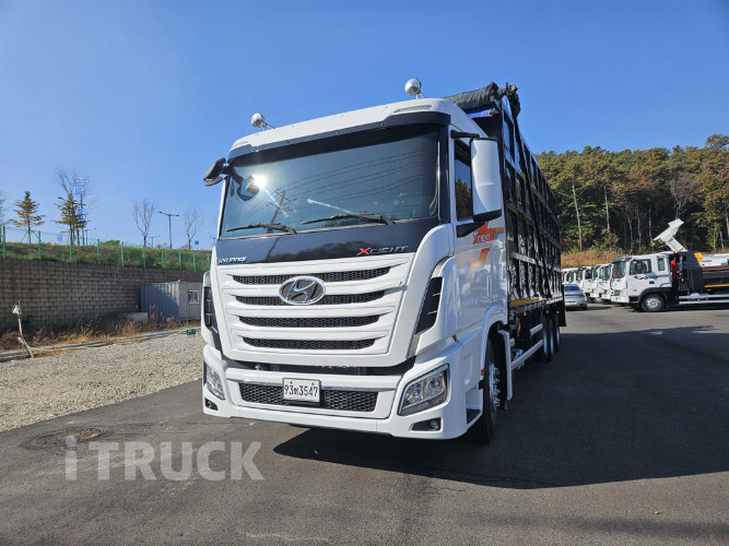 현대 엑시언트 집게차 350 9.5톤 수동 없음(순정) 2