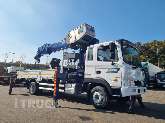 현대 카고크레인 없음(순정) 메가트럭 5톤 4