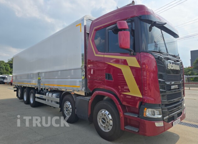 스카니아 S 540 후축 상승윙바디 25톤 오토 2