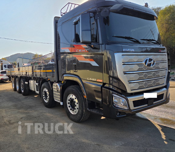 현대 엑시언트 540 후축 카고 25톤 오토 리타더