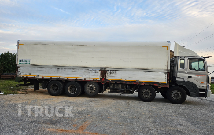 현대 뉴파워트럭 앞축 윙바디 25톤 수동 4