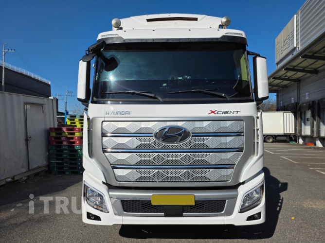 현대 엑시언트 430 십바리 냉동 컨테이너탑 14톤 오토 1