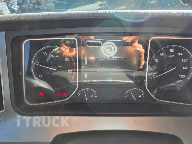 현대 엑시언트 430 십바리 냉동 컨테이너탑 14톤 오토 19