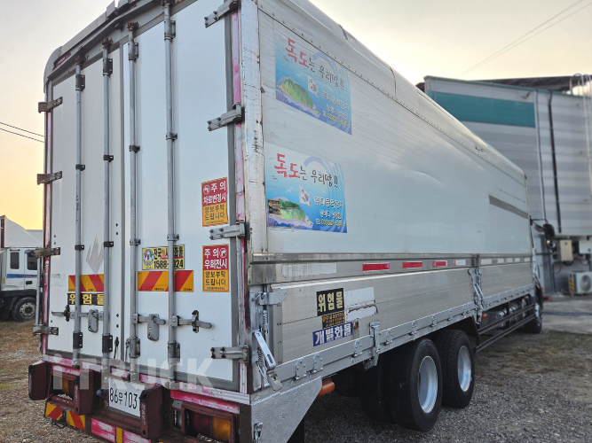 타타대우 프리마 260 후축 윙바디 4.5톤 수동 6