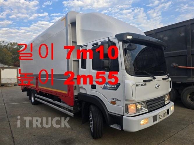 현대 메가트럭 280 단바리 윙바디 4.5톤 수동 1