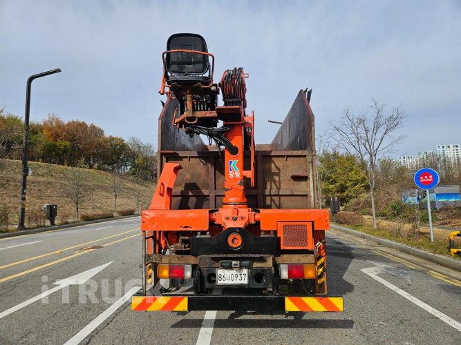 현대 메가트럭 집게차 280 4.5톤 수동 없음(순정) 5