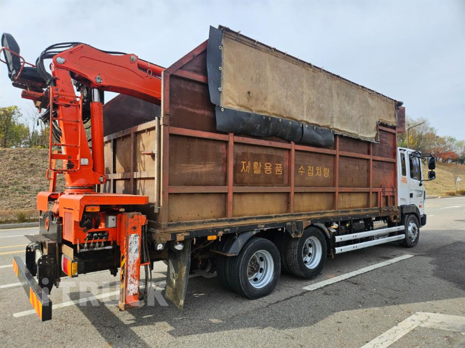 현대 메가트럭 집게차 280 4.5톤 수동 없음(순정) 4