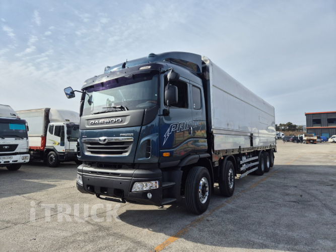 타타대우 프리마 고하중 440 후축 상승윙바디 24톤 오토