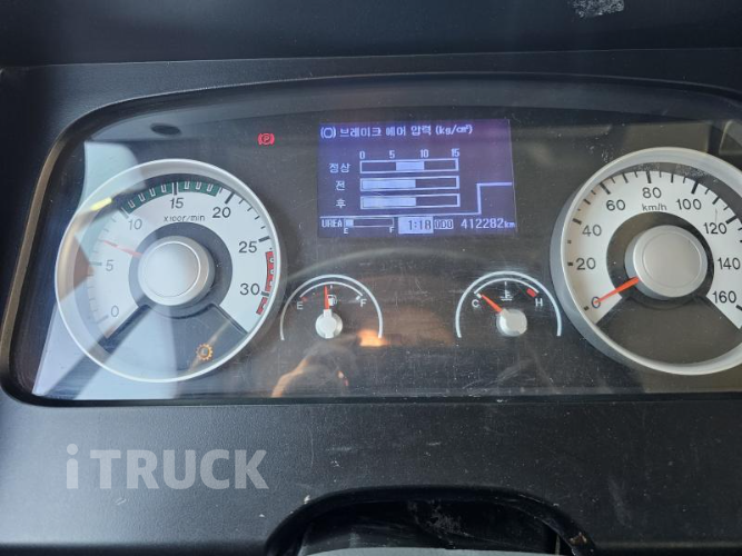 현대 메가트럭 와이드캡 300 후축 윙바디 7.5톤 수동 16
