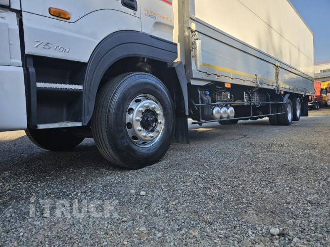 현대 메가트럭 와이드캡 300 후축 윙바디 7.5톤 수동 11