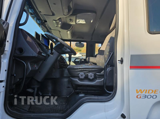 현대 메가트럭 와이드캡 300 후축 윙바디 7.5톤 수동 13