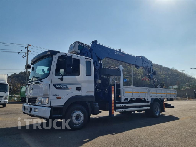 현대 카고크레인 없음(순정) 메가트럭 5톤 6