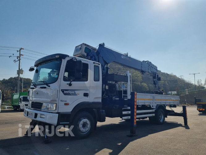 현대 카고크레인 없음(순정) 메가트럭 5톤 1