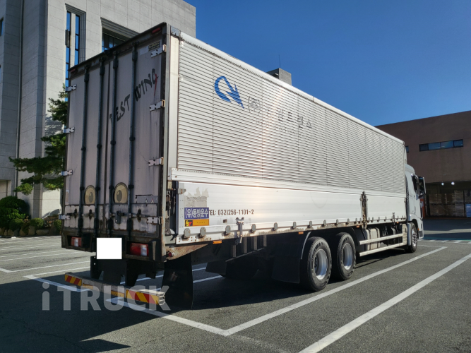 현대 엑시언트 430 십바리 윙바디 14톤 오토 8