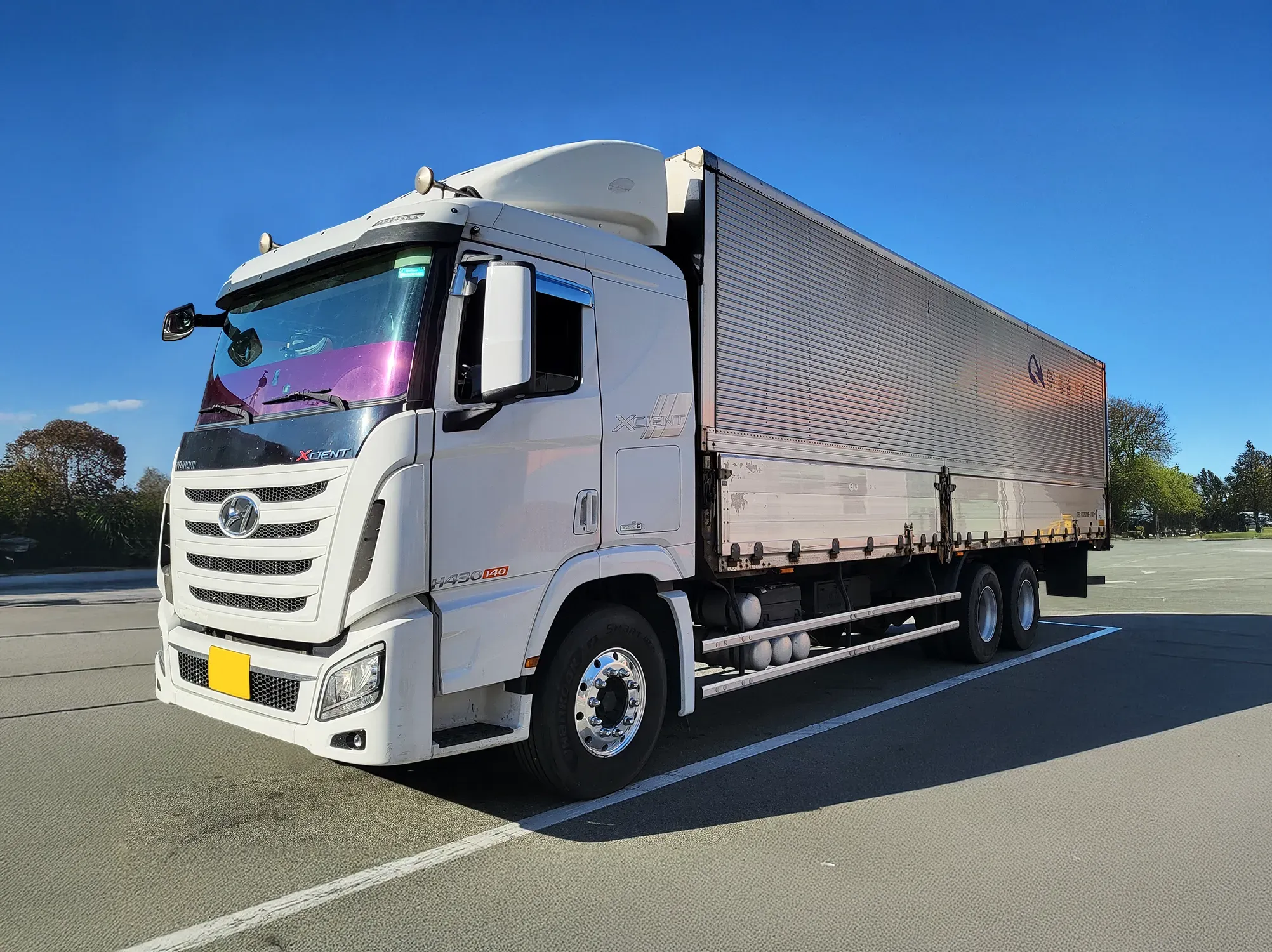 현대 엑시언트 430 십바리 윙바디 14톤 오토