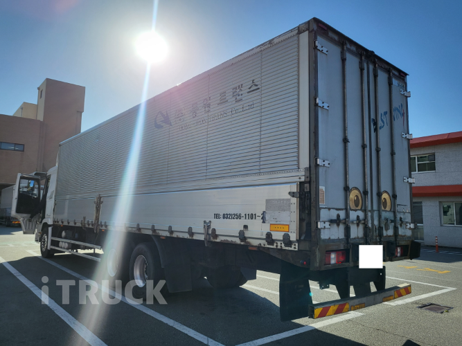 현대 엑시언트 430 십바리 윙바디 14톤 오토 6