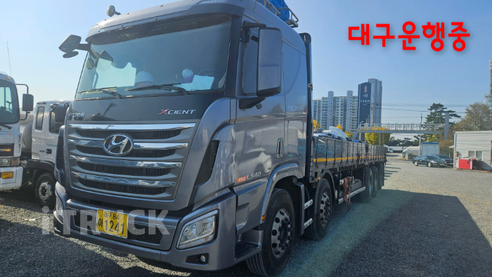 현대 엑시언트 540 단바리 카고 25톤 오토
