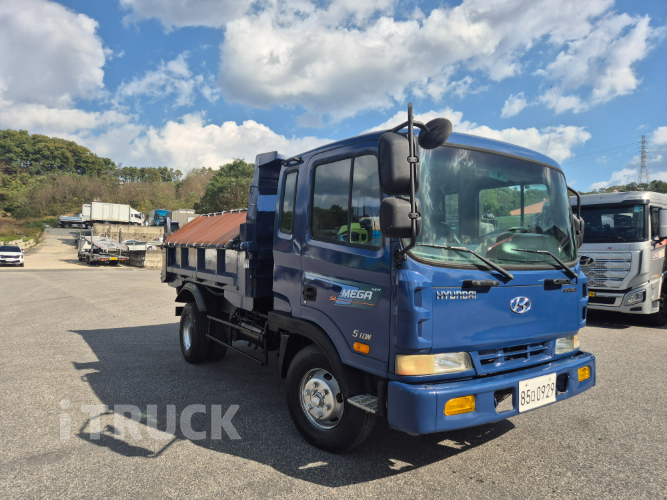 현대 메가트럭 196 중기(건설)덤프 4.5톤 수동