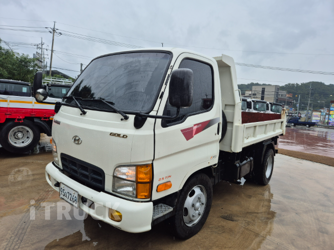 현대 마이티큐티 140 중기(건설)덤프 2.5톤 수동 2