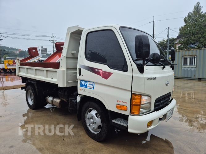 현대 마이티큐티 140 중기(건설)덤프 2.5톤 수동 0