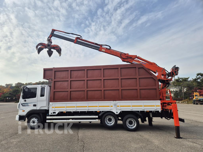 현대 메가트럭 집게차 280 5톤 수동 없음(순정) 8