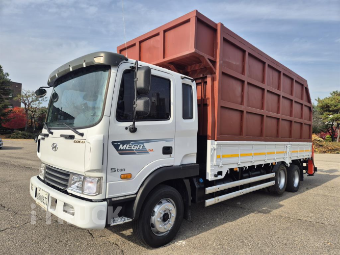 현대 메가트럭 집게차 280 5톤 수동 없음(순정) 2