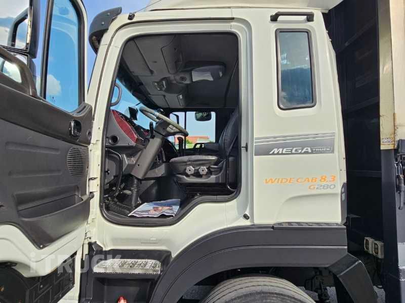 현대 메가트럭 와이드캡 280 후축 윙바디 6.5톤 수동 6