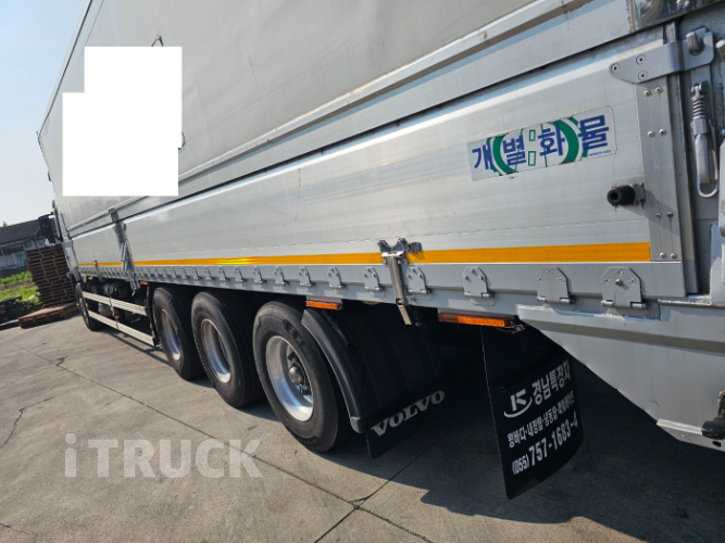 볼보 FM 450 앞사바리 윙바디 16톤 수동