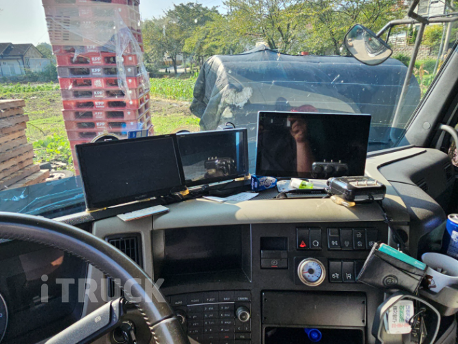 볼보 FM 450 앞사바리 윙바디 16톤 수동 15