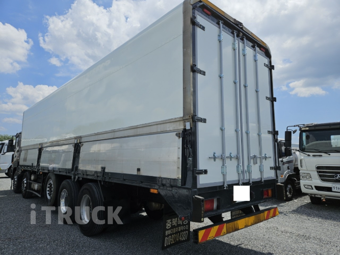 현대 트라고 520 앞축 윙바디 25톤 오토 리타더 5