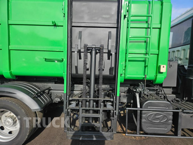 현대 음식물차 메가트럭 4.5톤 덤프식 배출 8