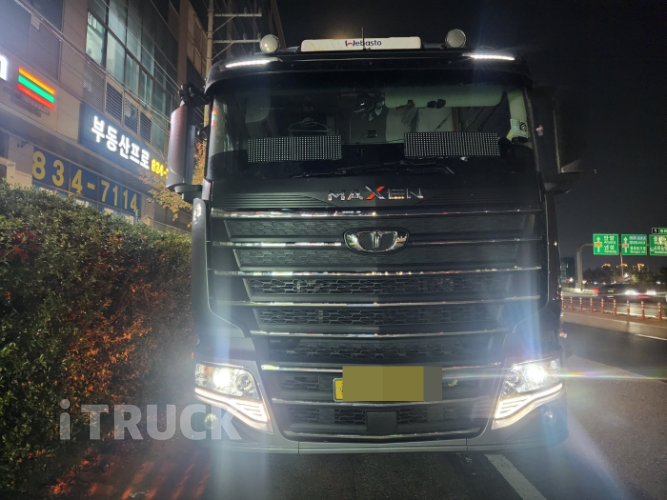 타타대우 맥쎈 480 후축 상승윙바디 16톤 오토 리타더 1