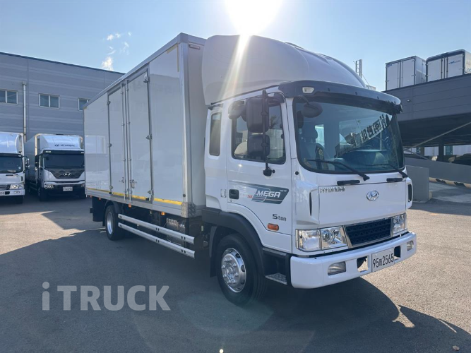 현대 메가트럭 280 단바리 익스하이탑 5톤 수동 1
