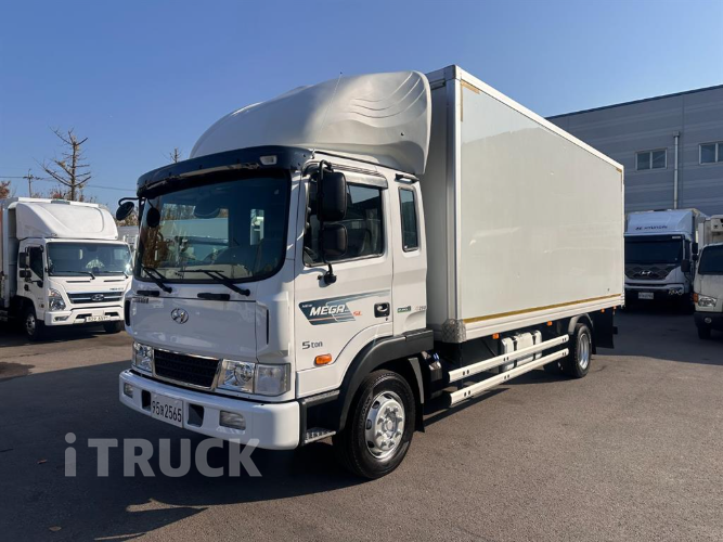 현대 메가트럭 280 단바리 익스하이탑 5톤 수동