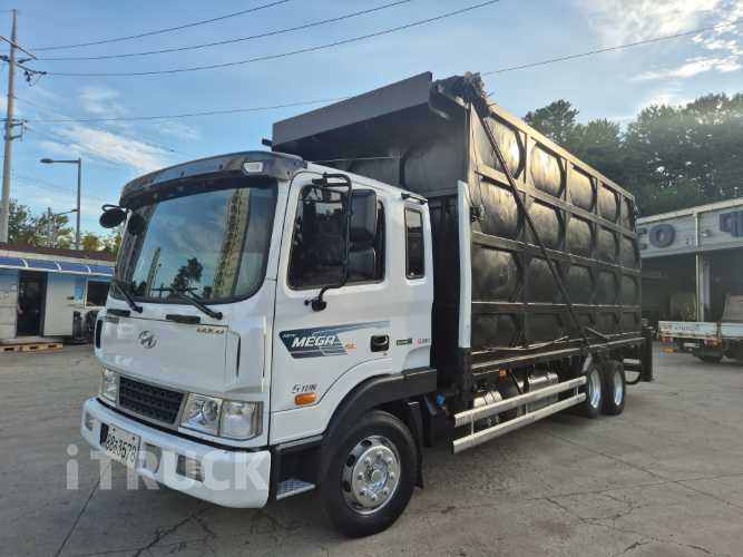 현대 메가트럭 집게차 280 2.2톤 수동 없음(순정) 2