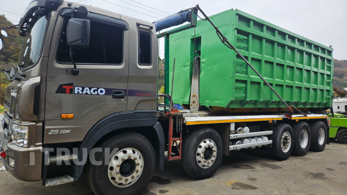 현대 트라고 암롤 460 27톤 수동 앞축 0