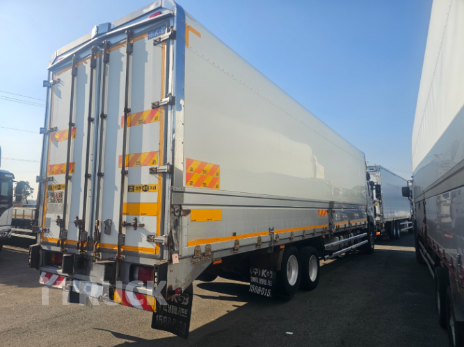 현대 메가트럭 와이드캡 300 후축 윙바디 7.5톤 수동 4