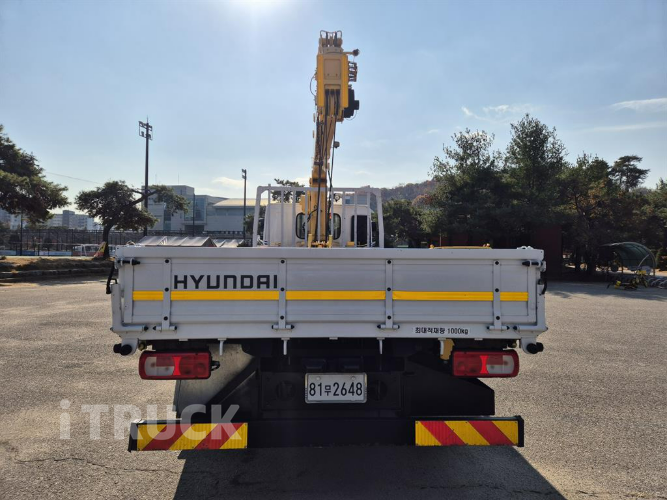 현대 카고크레인 수산746L 파비스 5톤 6