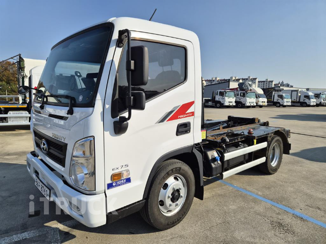 현대 올뉴마이티 암롤 3.5톤 수동 단바리