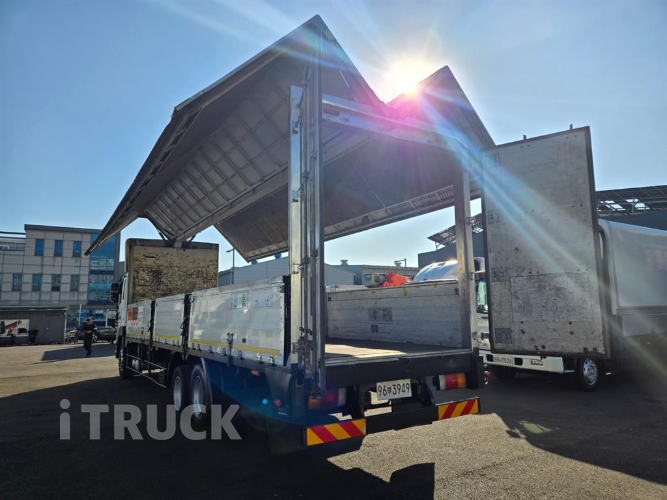 현대 메가트럭 와이드캡 280 후축 윙바디 4.5톤 수동 5