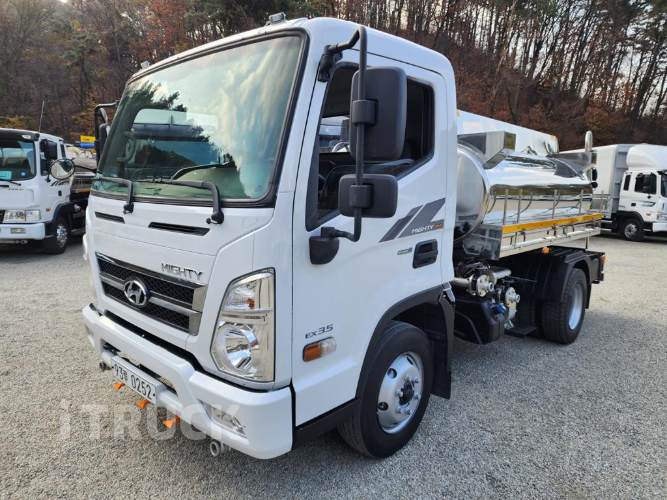 현대 살수차 올뉴마이티 스텐탱크 4,000L 수동 3