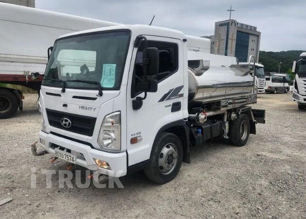 현대 살수차 올뉴마이티 스텐탱크 3,500L 오토 0