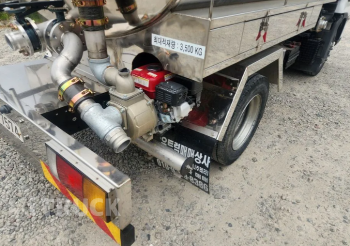 현대 살수차 올뉴마이티 스텐탱크 3,500L 오토 6