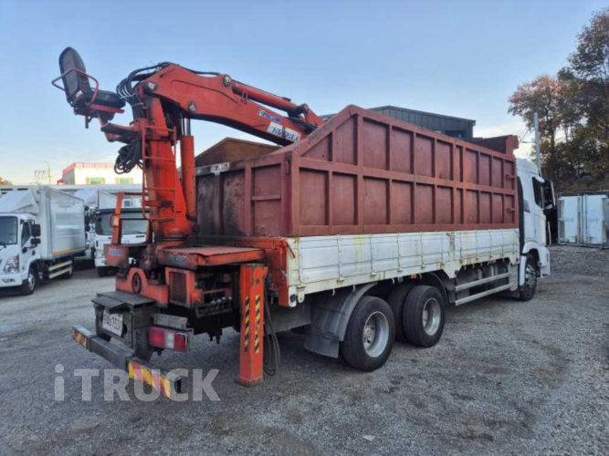 현대 엑시언트 집게차 350 9.5톤 수동 없음(순정) 6