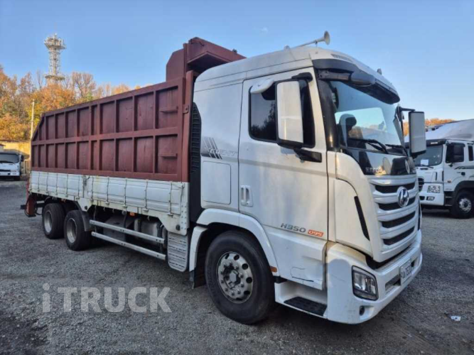 현대 엑시언트 집게차 350 9.5톤 수동 없음(순정) 2