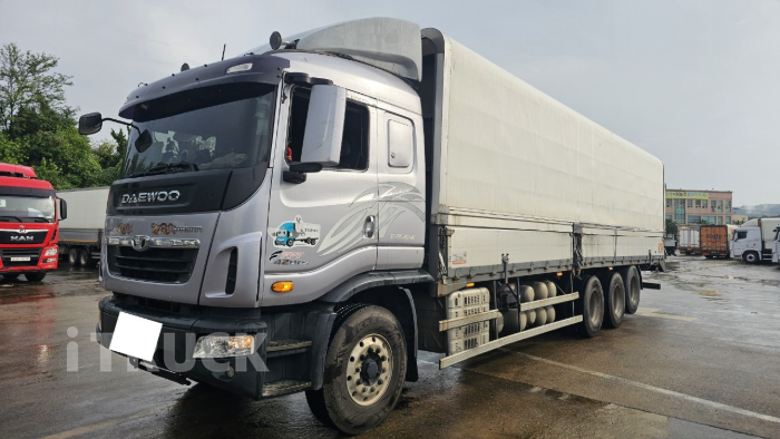 타타대우 프리마 420 후축 윙바디 14톤 오토 1