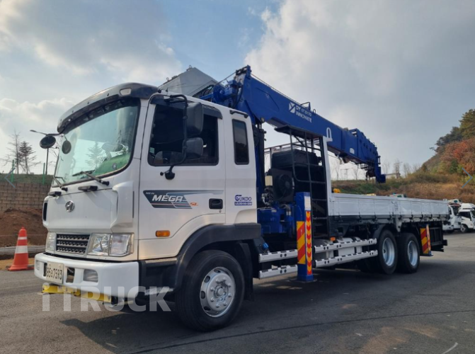 현대 카고크레인 동양 메가트럭 5톤