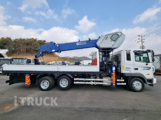 현대 카고크레인 동양 메가트럭 5톤 3