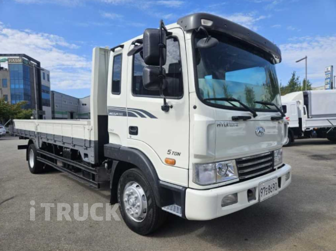 현대 메가트럭 270 단바리 카고 5톤 수동 0