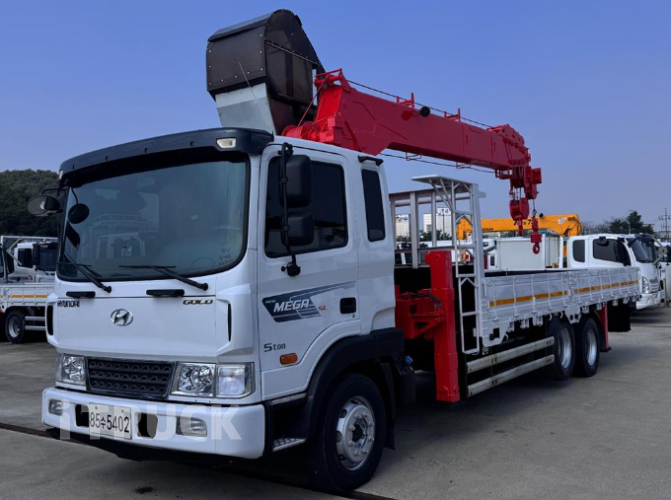 현대 카고크레인 광림 메가트럭 5톤